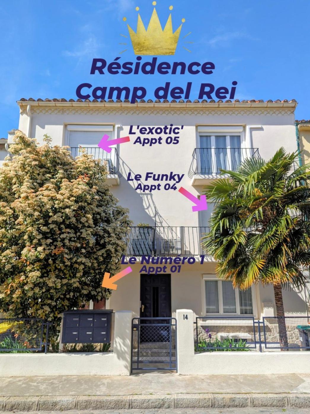 L'Exotic' 1 A 4 Voyageurs Apartment Perpignan Exterior photo